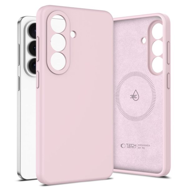 TECH-PROTECT SILICONE MAGSAFE GALAXY S26 PINK PEARL - Image 2