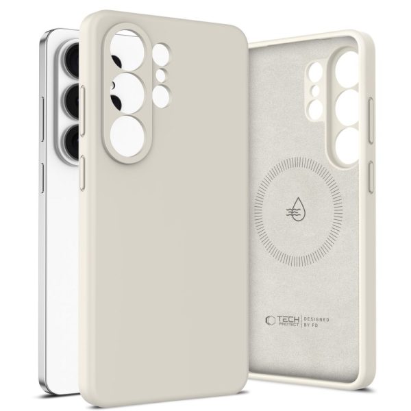 Θήκη Tech-Protect Silicone MagSafe – Samsung Galaxy S26 Ultra – Cosmic Latte - Image 2