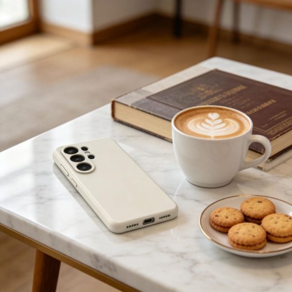 Θήκη Tech-Protect Silicone MagSafe – Samsung Galaxy S26 Ultra – Cosmic Latte - Image 3