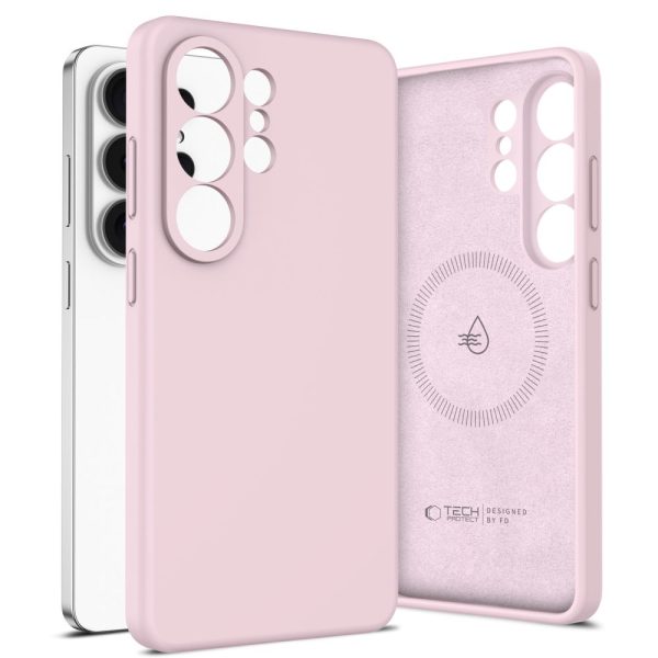TECH-PROTECT SILICONE MAGSAFE GALAXY S26 ULTRA PINK PEARL - Image 2
