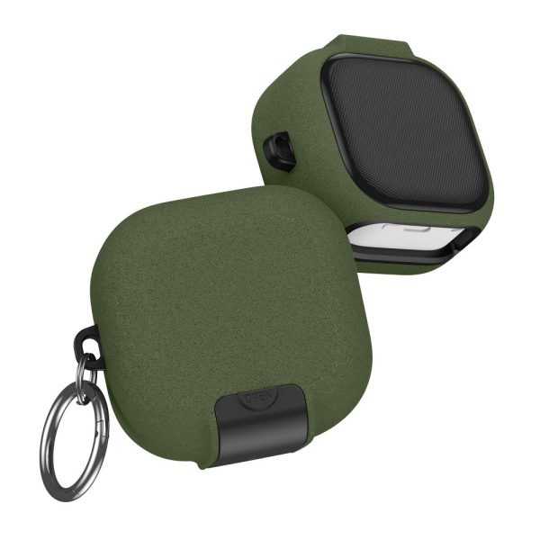 Θήκη Tech-Protect Slim Hook για Samsung Galaxy Buds 4 / Buds 4 Pro – Olive Green - Image 5