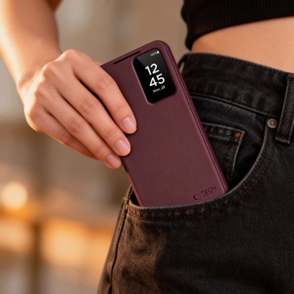 Θήκη Tech-Protect Smart Wallet για Samsung Galaxy S26 Ultra – Mulberry - Image 5