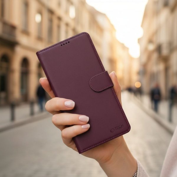 Θήκη Tech-Protect Wallet για Samsung Galaxy A57 5G – Mulberry - Image 3