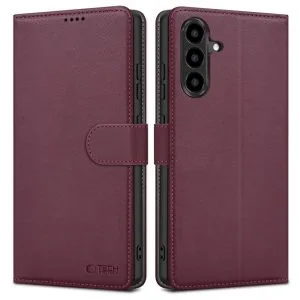 Θήκη Samsung Galaxy A57 5G Tech-Protect Wallet Mulberry