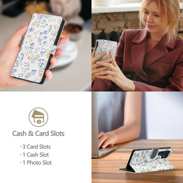 Θήκη Tech-Protect Wallet για Samsung Galaxy A57 5G – Spring Flower - Image 4