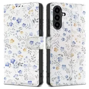 Θήκη Samsung Galaxy A57 5G Tech-Protect Wallet Spring Flowers