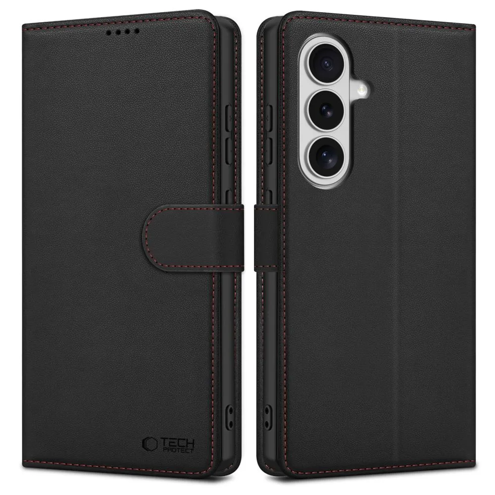 TECH-PROTECT WALLET GALAXY S26 BLACK/RED