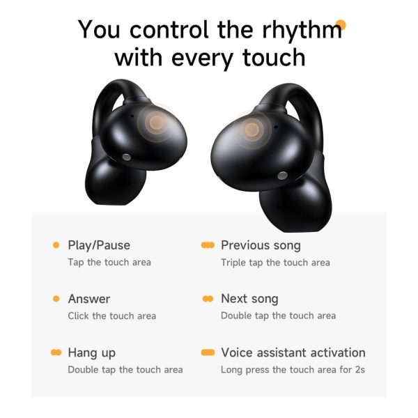 Hoco EA8 TWS Ασύρματα Ακουστικά Bluetooth 5.4 με App Support – Metal Black - Image 13