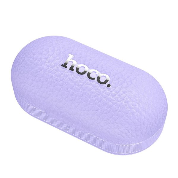 Hoco EQ19 TWS Ασύρματα Ακουστικά Bluetooth 5.4 με Θήκη Φόρτισης – Purple - Image 2