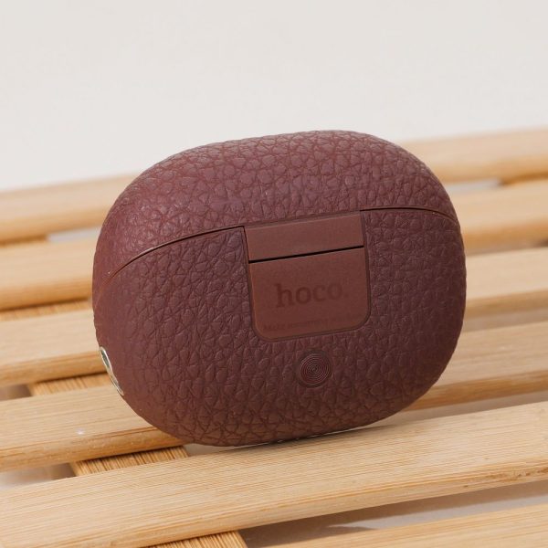 Hoco EQ23 TWS Ασύρματα Ακουστικά Bluetooth 5.4 με Θήκη Φόρτισης – Brown - Image 7