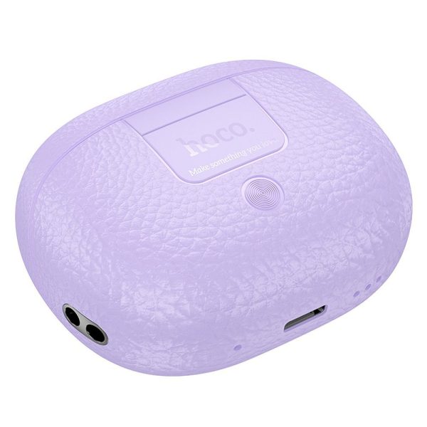 Hoco EQ23 TWS Ασύρματα Ακουστικά Bluetooth 5.4 με Θήκη Φόρτισης – Purple - Image 4
