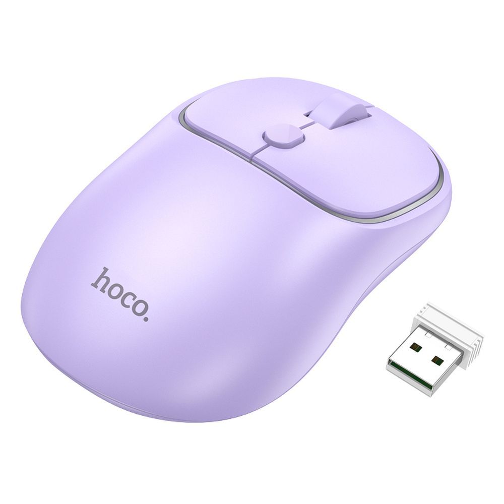 hoco-gm25-wireless-optical-mouse-dual-mode-bluetooth-2-4ghz-1600-dpi-romantic-purple-6942007608541