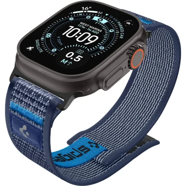 Λουράκι Spigen Athlex Air 2 Active Band για Apple Watch 49mm / 46mm / 45mm / 44mm – Navy Blue (AMP10608) - Image 8