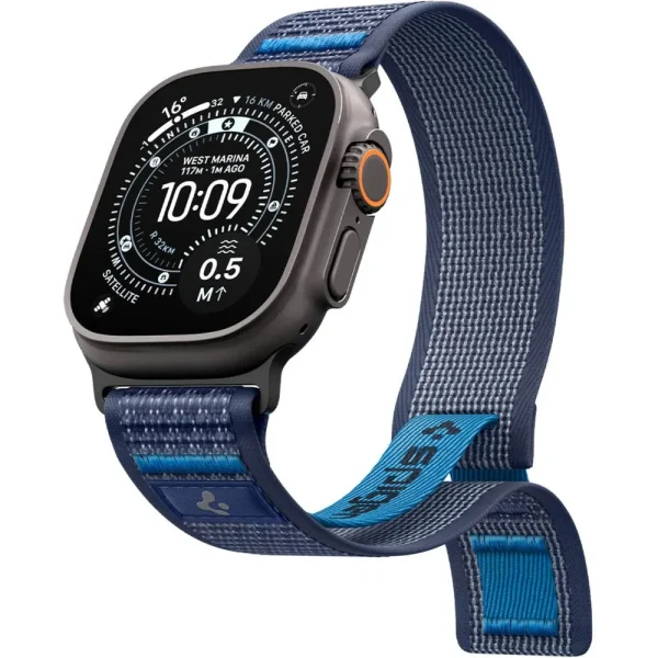 Λουράκι Spigen Athlex Air 2 Active Band για Apple Watch 49mm / 46mm / 45mm / 44mm – Navy Blue (AMP10608) - Image 7