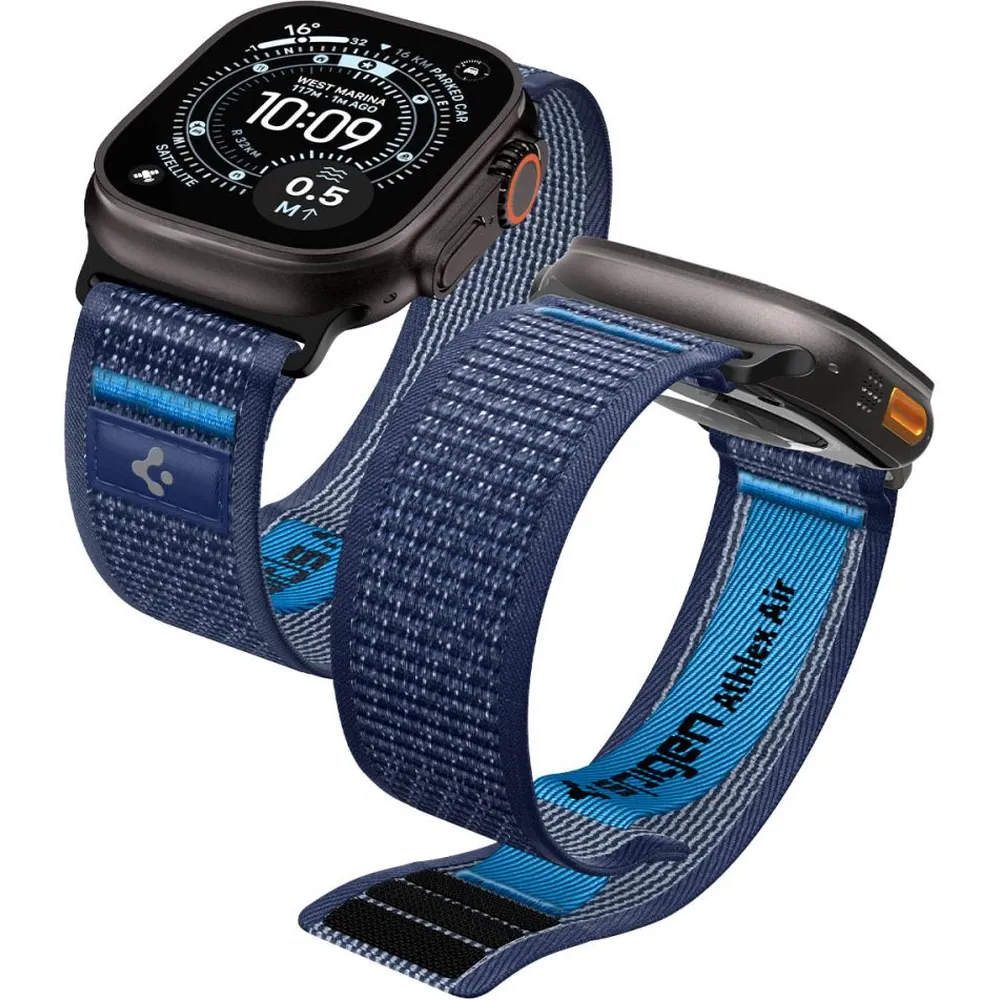 Λουράκι Spigen Athlex Air 2 Active Band για Apple Watch 49mm / 46mm / 45mm / 44mm – Navy Blue (AMP10608)