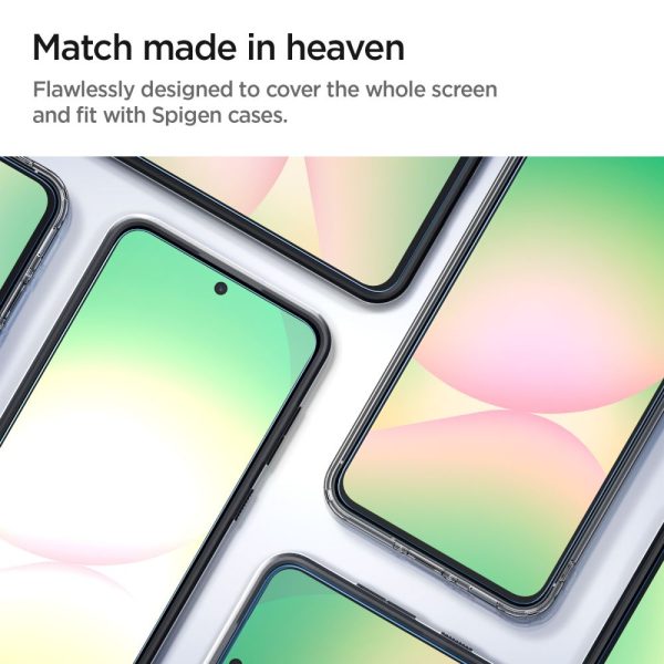 Προστατευτικό Οθόνης Spigen Glas.tR EZ Fit για Samsung Galaxy S24 FE / Galaxy A56 5G – 2 Pack (AGL08729) - Image 10