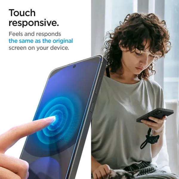 Προστατευτικό Οθόνης Spigen Glas.tR EZ Fit για Samsung Galaxy S24 FE / Galaxy A56 5G – 2 Pack (AGL08729) - Image 13