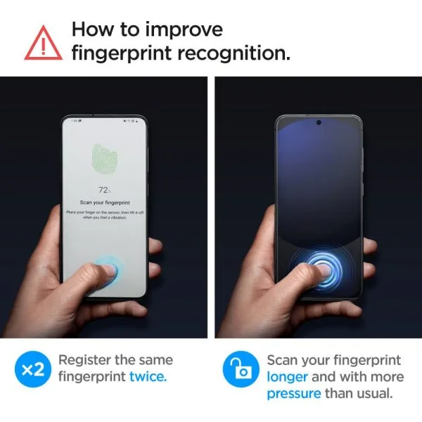 Προστατευτικό Οθόνης Spigen Glas.tR EZ Fit για Samsung Galaxy S24 FE / Galaxy A56 5G – 2 Pack (AGL08729) - Image 14
