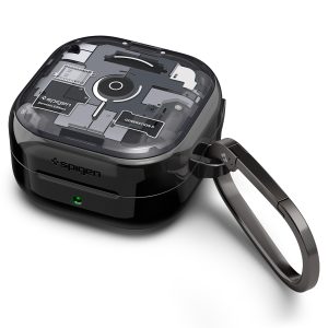 Θήκη Spigen Ultra Hybrid Zero One με σχεδιασμό κυκλωμάτων για Samsung Galaxy Buds 4 και Buds 4 Pro