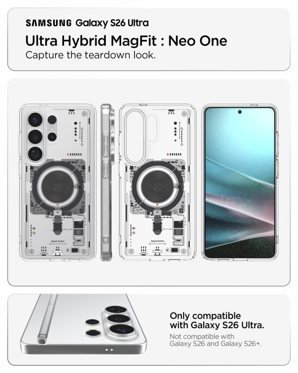 Θήκη Spigen Ultra Hybrid Mag MagSafe για Samsung Galaxy S26 Ultra – Neo One (ACS11206) - Image 16