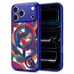 Διάφανη υβριδική θήκη Spigen Ultra Hybrid MagSafe με έγχρωμο μαγνητικό δακτύλιο για iPhone 17 Pro