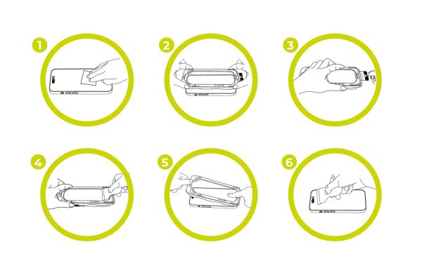 Προστατευτικό Οθόνης Mobile Origin EasyGlass with Applicator για iPhone 15 / iPhone 16 - Image 9