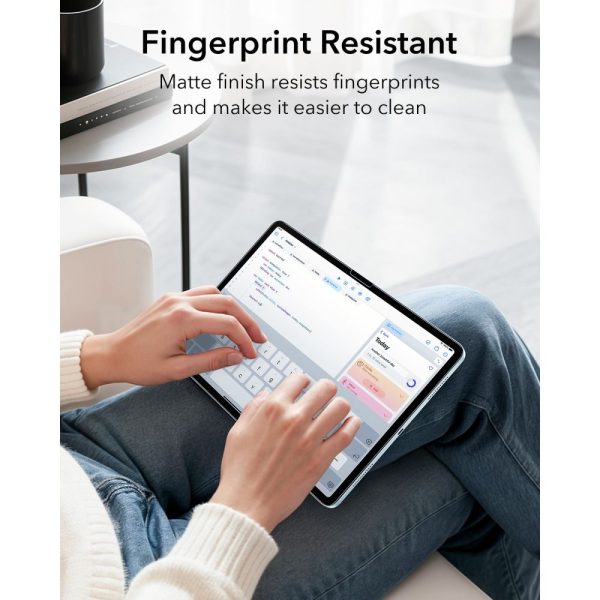 Προστατευτική Μεμβράνη ESR Paper Feel για iPad Air 13 (2024-2026) – Clear - Image 8