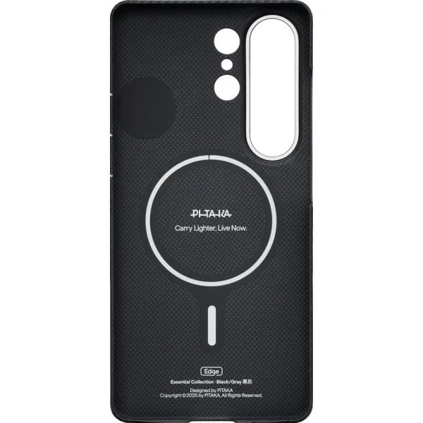 Θήκη Samsung Galaxy S26 Ultra Pitaka Edge Case Black / Grey Twill - Image 4