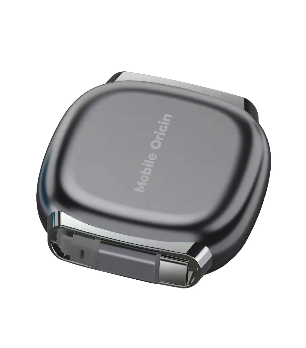 Mobile Origin 100W Retractable Cable Box USB-C to USB-C CB7 Space Grey