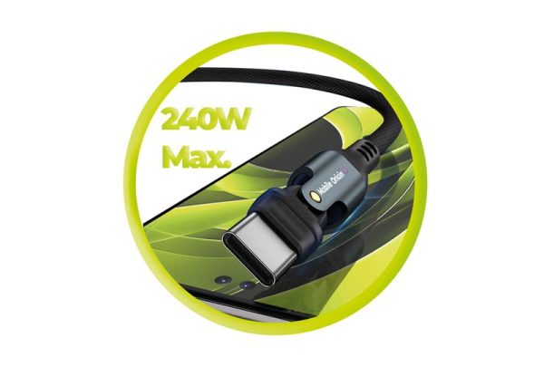 Mobile Origin 240W Rotating Cable USB-C to USB-C CB3