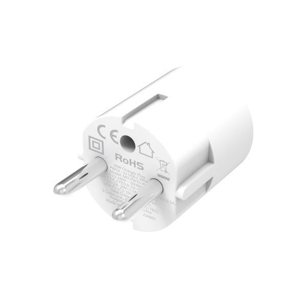 Mobile Origin 30W Charger Plug PW33 - 2x USB-C white
