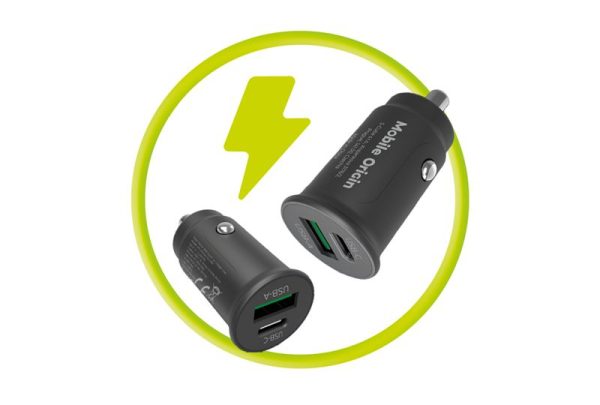 Mobile Origin 30W Super Car Charger CA19 - USB-C USB-A