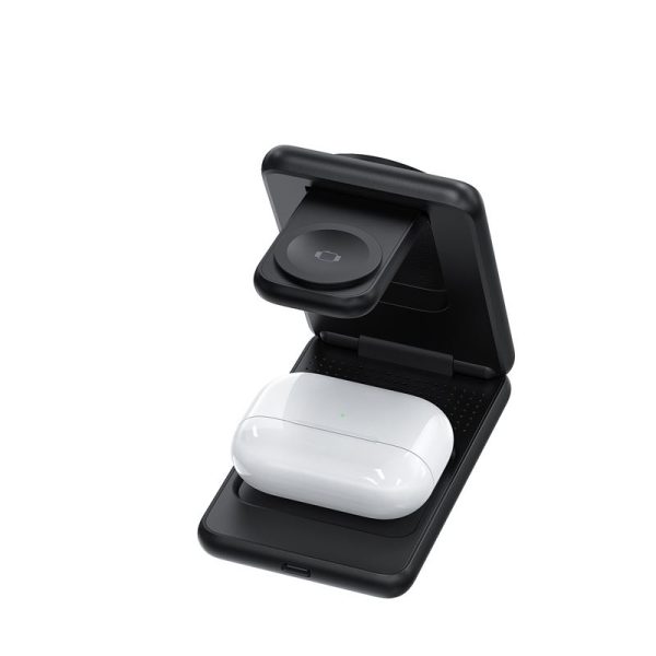 Mobile Origin 3in1 Foldable Qi2 Charger PW8 black