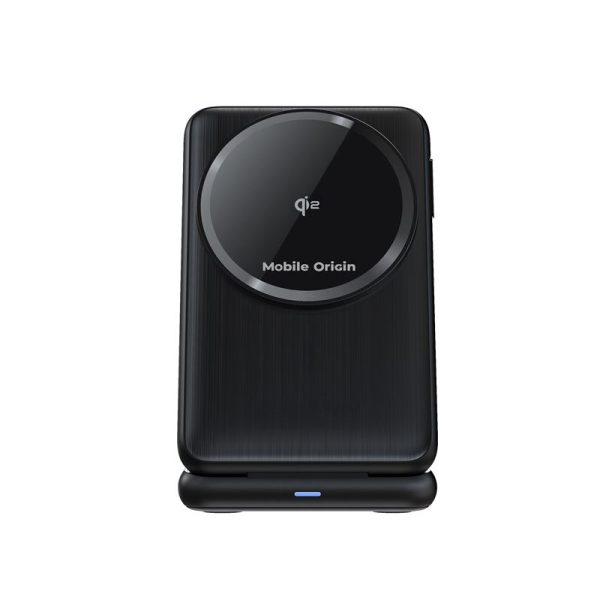 Mobile Origin 3in1 Foldable Qi2 Charger PW8 black