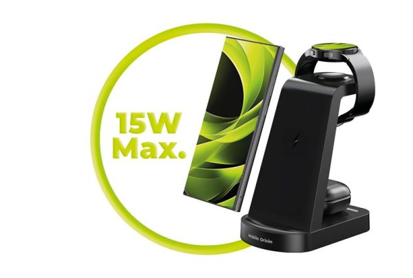 Mobile Origin 3in1 Wireless Charger PW13 Samsung Compatible