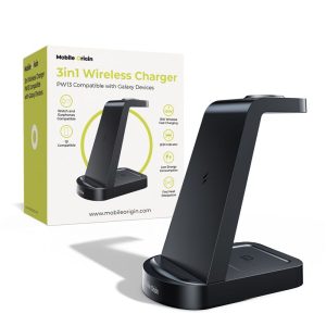Mobile Origin 3in1 Wireless Charger PW13 Samsung Compatible