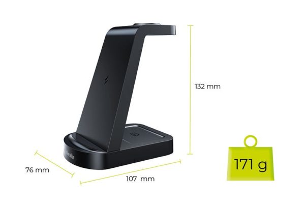 Mobile Origin 3in1 Wireless Charger PW13 Samsung Compatible