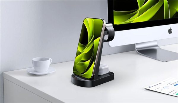 Mobile Origin 3in1 Wireless Charger PW14 iPhone Compatible