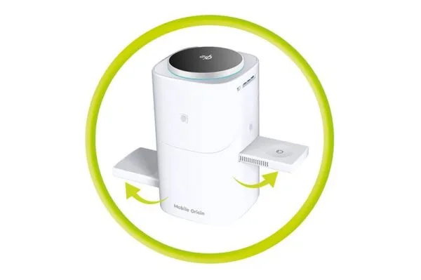 Mobile Origin 3in1 Wireless Charging Qi2 Station PW11 white