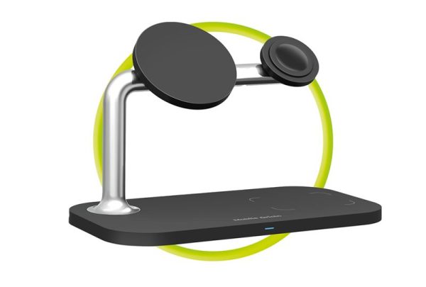 Mobile Origin 3in1 Wireless Magnetic Charger MO1 black