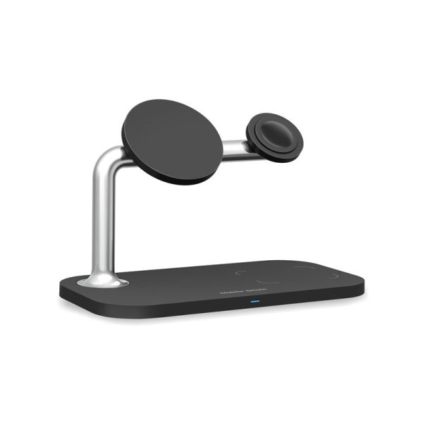 Mobile Origin 3in1 Wireless Magnetic Charger MO1 black