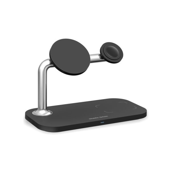 Mobile Origin 3in1 Wireless Magnetic Charger MO1 black