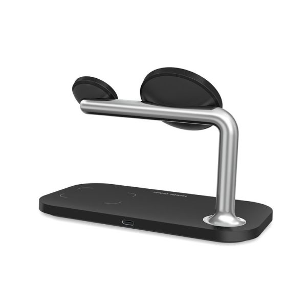 Mobile Origin 3in1 Wireless Magnetic Charger MO1 black