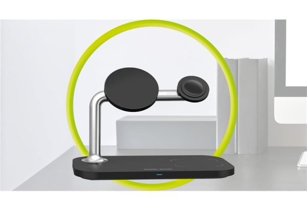 Mobile Origin 3in1 Wireless Magnetic Charger MO1 white