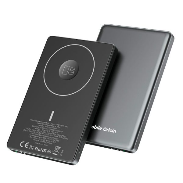 Mobile Origin 5000mAh 3in1 Metal Slim PowerBank PB4