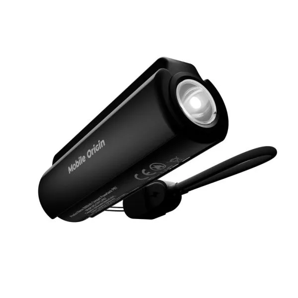 Mobile Origin 5000mAh Compact PowerBank PB7 with Flashlight and USB-C Cable