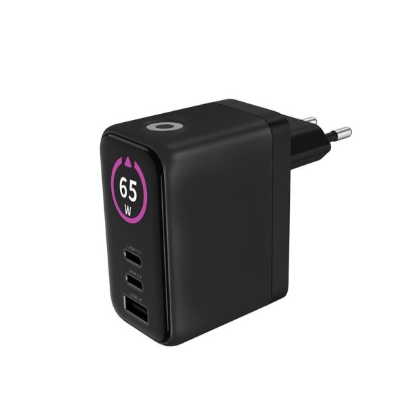 Mobile Origin 65W GaN Display Charger PW20 - 2x USB-C + USB-A