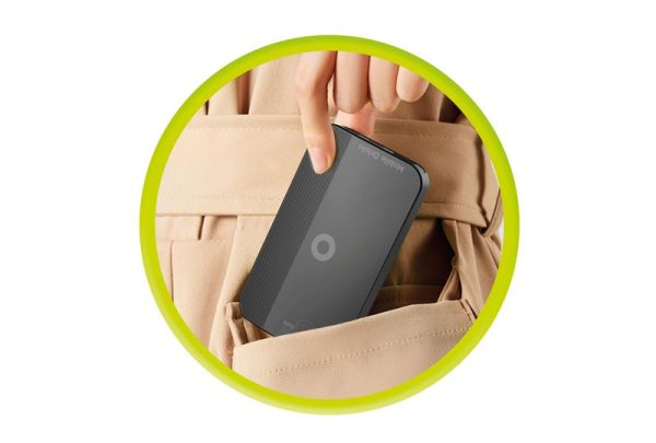 Mobile Origin 65W GaN III Slim Charger dual USB-C Single USB-A black