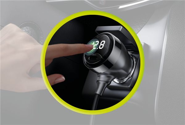 Mobile Origin 75W 5in1 Car Charger CA23 - 2x USB-C + USB-A Port 2x USB-C Cable