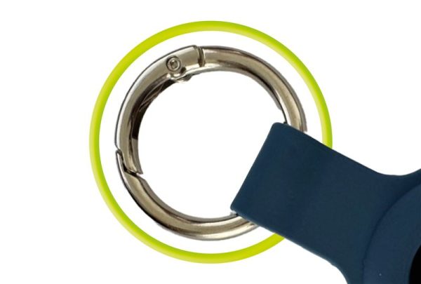 Mobile Origin AirTag KeyChain blue